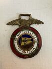 Vintage The Automobile Club Of America Badge Or Award Car Metal Enamel VERY RARE