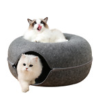 Cat Tunnel Bed for Indoor Cats, EXTRA LARGE SIZE Cat Cave Bed, Scratch Resistant