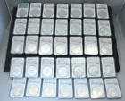 1986-2020 Silver Eagle 35 Coins Complete Set NGC MS69