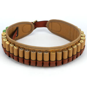 TOURBON Shotgun Shell Cartridge Belt Holder Hunting 20GA Ammo Bandolier Waist