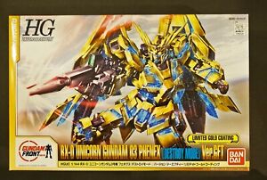BANDAI HGUC 1/144 Unicorn Gundam 03 Phenex D-Mode GFT gold coating limited model