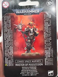 Warhammer 40k  Chaos Space Marines  Master of Possessions - Brand New in Blister