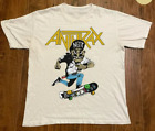 Vintage Anthrax Mosh It Up Heavy Cotton White Full Size Unisex Tee Shirt J492