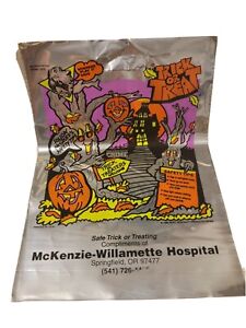 1990s McGruff the Crime Dog Halloween Trick or Treat Bag Vintage 1996 Decor VTG
