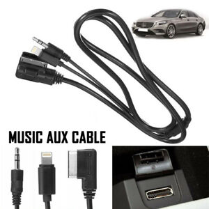 MMI Music Interface AUX Cable USB Cord Charging For Mercedes Benz iPod iPhone (For: More than one vehicle)