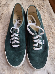 Vans Era Shoes Pig Suede Green Men’s 10.5 Sneakers