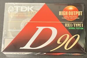 TDK D90 Standard Audio Cassette (A00808-20)