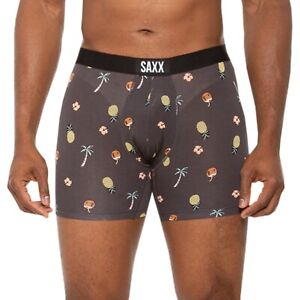 *SALE* Saxx VIBE Supersoft Mens 1 Pair XL Boxer Briefs HOT TROPIC XLarge Shorts
