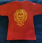 Obey Propaganda Men's Large Red Graphic Short Sleeve T-Shirt