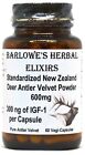 Deer Antler Velvet Powder Standardized from New Zealand - 300ng of IGF-1 per Cap