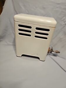 Vintage Small Porcelain Enamel porcelain  Bathroom Gas space Heater
