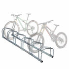 6 Bike Bicycle Floor Parking Rack Stable Bicycle Storage Stand Holder Outdoor