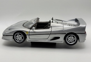 Maisto Special Edition 1995 FERRARI F50 Diecast 1:24 Car Model Silver