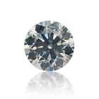 0.90 Carat Very Light Blue Natural Diamond Loose Round Brilliant Shape, SI2 GIA