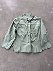 WW2 US Army Women’s HBT Shirt Size Large With Cutter Tag 1942 (U594