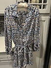 Tory Burch Summer Dress 100% silk Size 14 , Pre owned
