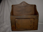 Primitive AGED WOOD Thermostat  Cover Wall Cabinet