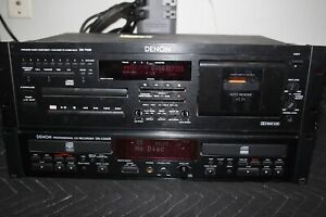 Denon DN-T620 Combi-Deck and DN-C550R CD Recorder