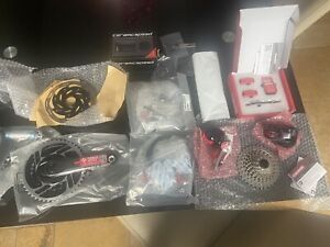sram red axs 12 speed groupset complete with Ceramicspeed BB