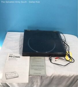 Sony PS-LX520 Turntable Stereo System Record Player -Powers on Not fully Tested