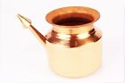 RSGL Copper Ayurvedic Jal Neti Pot for Sinus Congestion, Nasal Cleaning