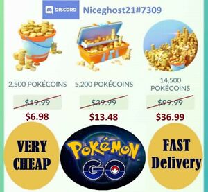 Pokemon Go Pokecoins - VERY CHEAP - 2,500-100,000 Coins