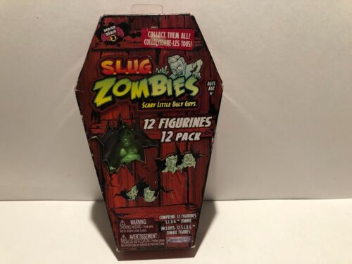  SLUG ZOMBIES Series 3 Coffin 12 Pack S.L.UG. Zombies Figurines VTG 2012 NEW 
