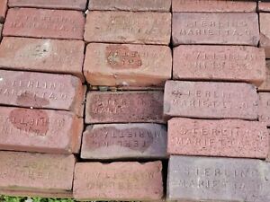STERLING MARIETTA OHIO Reclaimed Antique Brick Pavers 1800's