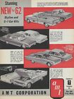 1962 AMT Scale Model Kit Magazine Ad Ford Falcon F100 Mercury Comet Chevy Apache