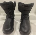Totes Women's Faux Fur Lined Waterproof Winter Snow Boot Size 8 M Excellent