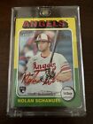 New Listing2024 Topps Heritage Nolan Shanuel #ROA-NS Red Real One Auto 36/75 Rookie Card.