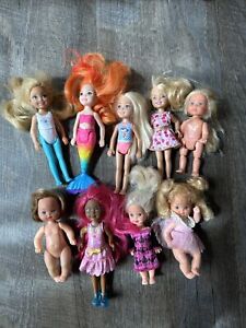 New ListingChelsea Kelly Barbie Doll Little Sister Lot Vintage And Modern