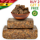 Raw African Black Soap 2 oz. Bar 100% Pure Natural Organic Ghana Body Face Wash