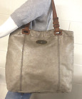 #Authentic FOSSIL Large Maddox Leather Tote