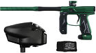 Empire Axe 2.0 Paintball Gun - Dust Green/Black With Halo Too Electric Loader