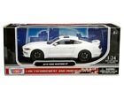 Motormax 2018 Ford Mustang GT Police Car Unmarked w/ Light Bar 1:24