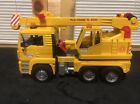 Bruder MAN Tele-Crane TC 4500 International Transport Co Construction Toy Truck-