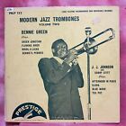 BENNIE GREEN Modern Jazz Trombones Vol Two 10” LP PRESTIGE PRLP 109