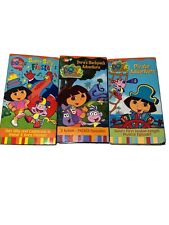 New ListingVintage Dora The Explorer Lot Of 3 VHS Tapes Nick Jr. Children's Cartoon