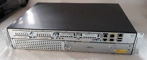 Cisco 2911/K9 V07 Integrated Service Router w/ Ears + Cord