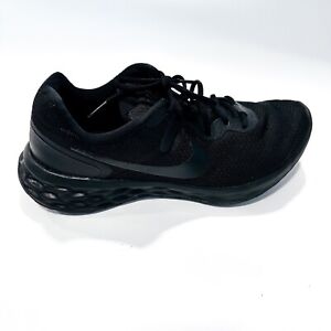 Nike Revolution 6 All Black Road Running Shoes Men's Size 11