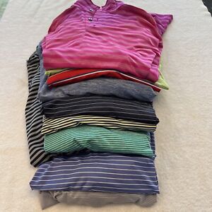 FootJoy Men’s XL Golf Polo Shirts Lot Of 10 Free Shipping