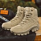 Men's Military Tactical Boots Wear Resistant Combat Boots Outdoor Hiking