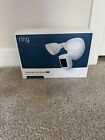 New ListingRing Floodlight Cam Wired Pro Surveillance Camera 1080p White - NEW