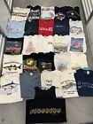 Vintage 1990s/2000s Wholesale Bundle Lot of 26 T-Shirts Y2K Desination Sport