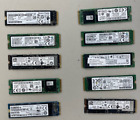 256GB NVMe mSATA  PCIe M.2 Solid State Drives  (Lot of 10) Msata HDD Hard drive