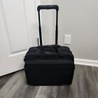 Briggs & Riley Travelware Rolling Briefcase Carry On Luggage Laptop Black Nylon