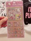 Sanrio Hello Kitty Bling Bling Stamps Sticker 2pcs Fast Free Shipping