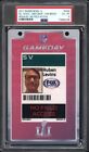2017 Superbowl Super Bowl 51 LI Press Pass Ticket Stub Tom Brady Comeback PSA 6