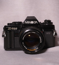 New ListingMinolta X-700 35mm SLR Camera with MD 50mm f/1.4 Lens Tested & Working